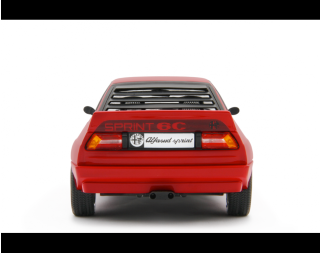 Alfa Romeo Sprint 6C Prototipo Autodelta 1982 Rosso alfa Laudoracing 1:18 Resinemodell (Türen, Motorhaube... nicht zu öffnen!)